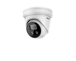 Hikvision DS-2CD2326G2-ISU/SL 2MP AcuSense Strobe & Audio Turret Camera (2.8mm)