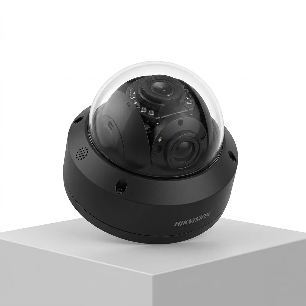 Hikvision DS-2CD2123G2-1 2MP Black AcuSense Dome IP Camera (2.8mm)
