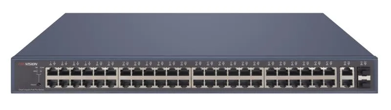 Hikvision DS-3E1552P-SI 52-Port Gigabit Web-Managed PoE Switch (370W)