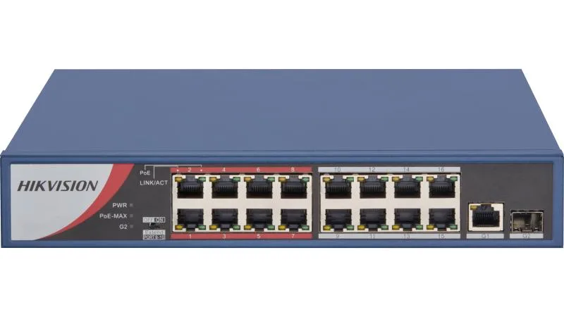 Hikvision DS-3E0318P-E/M(C) 18-Port Smart Managed PoE Switch (60W)