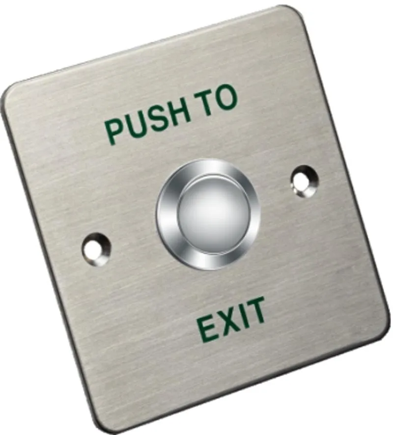 Hikvision DS-K7P01 Stainless Steel Push-to-Exit Button