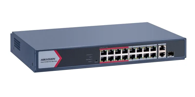 Hikvision DS-3E1318P-EI/M 18-Port Smart Managed PoE Switch (130W)