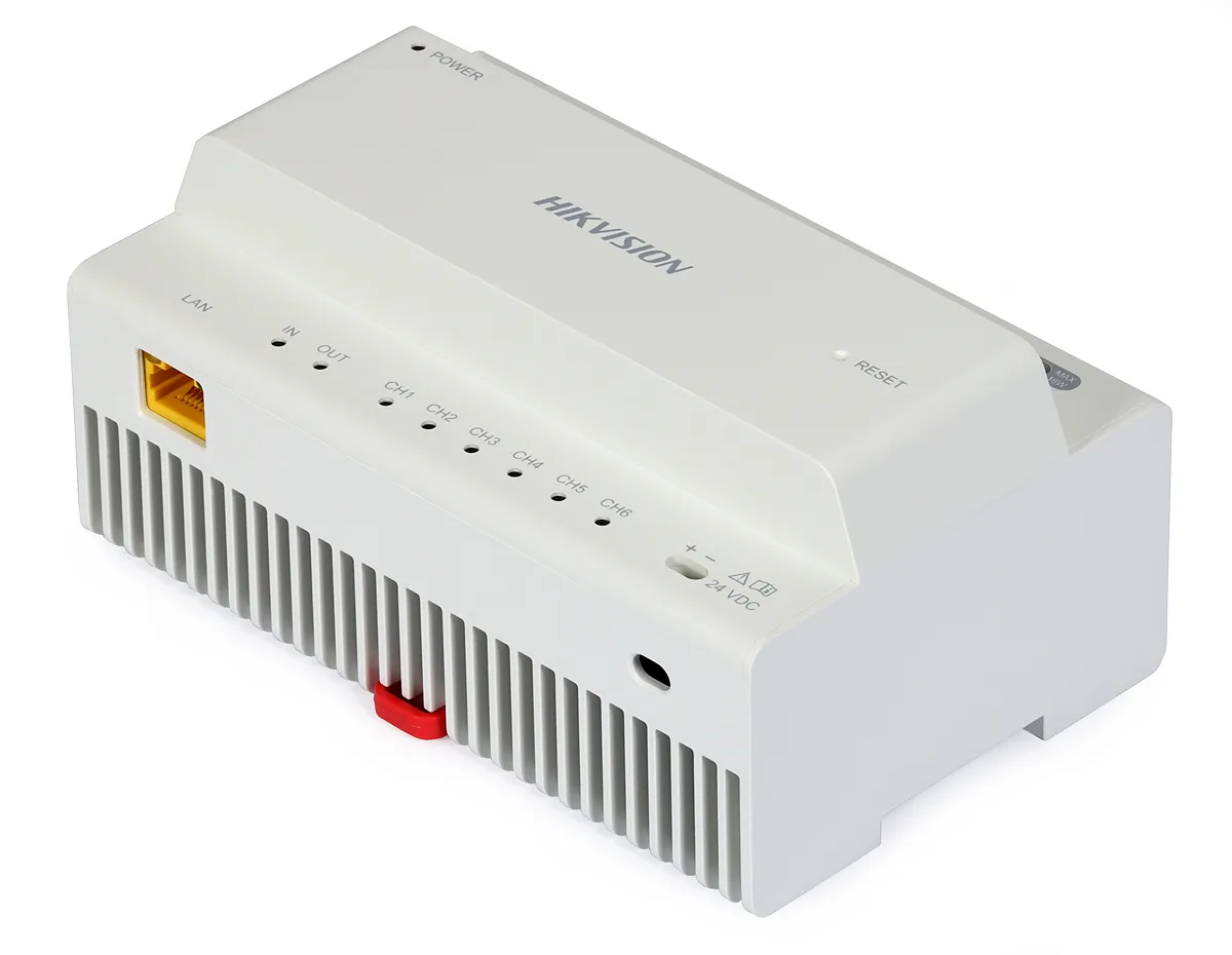 Hikvision DS-KAD706-SP 6-Port Two-Wire Cascade Distributor