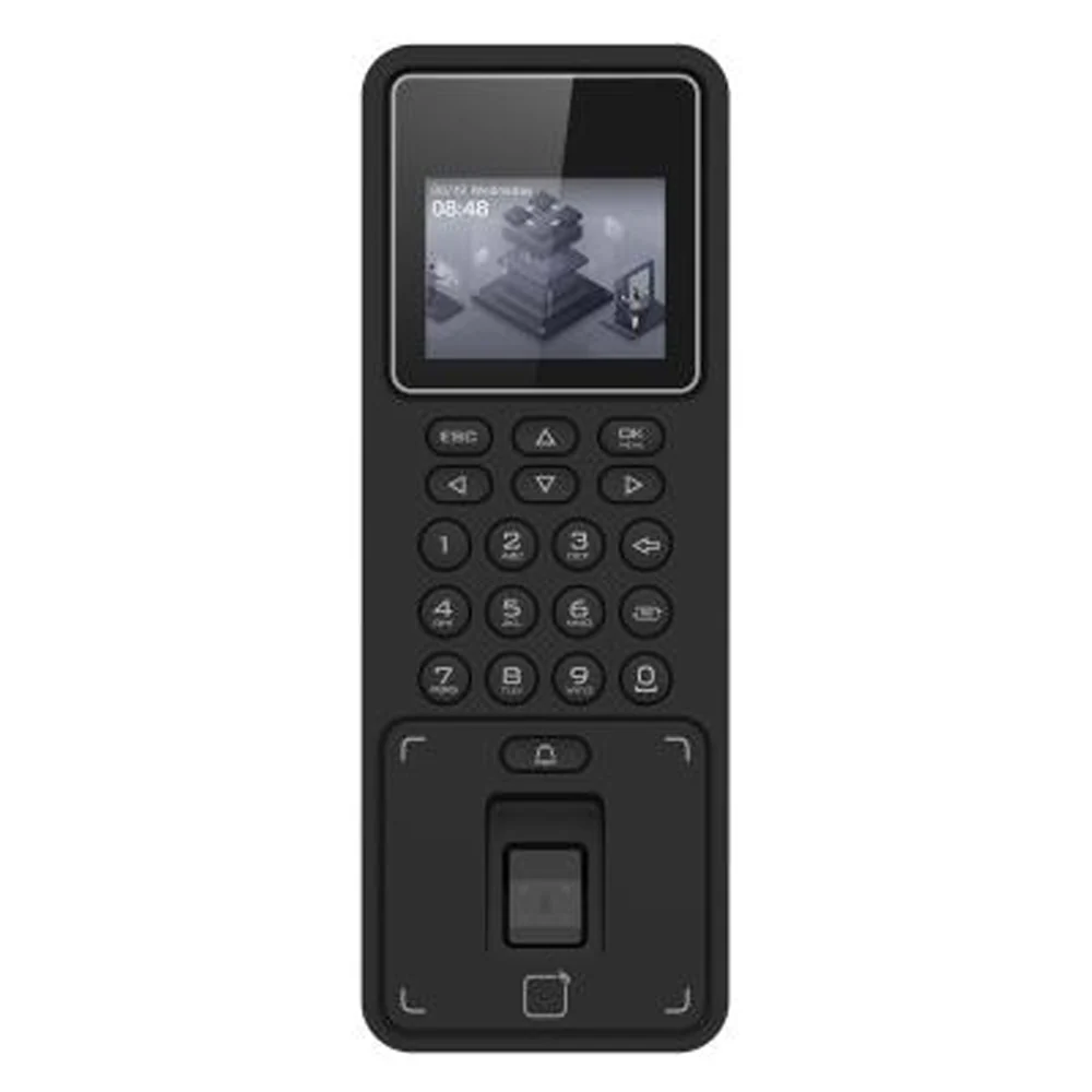 Hikvision DS-K1T808EFWX-B Fingerprint Terminal with Battery (EM)