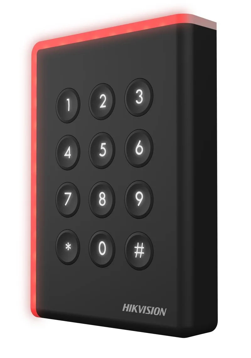 Hikvision DS-K1108AEK K1100 Series Dual-Frequency Card Reader with Keypad