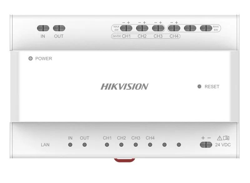 Hikvision DS-KAD704 4-Port Two-Wire Digital Video Distributor