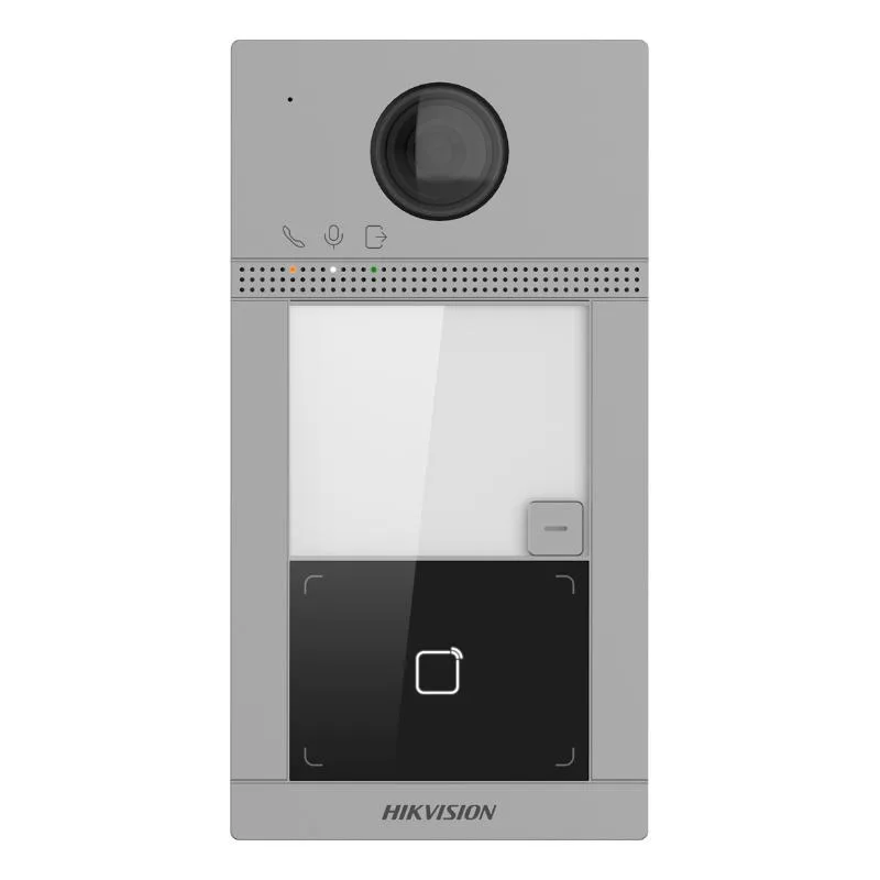 Hikvision DS-KV8113-WME1 2MP 1-Button Metal Villa Outdoor Station