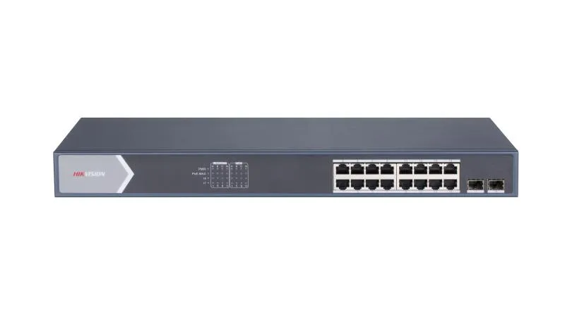 Hikvision DS-3E0518P-E/M 18-Port Gigabit Smart Managed PoE Switch (130W)